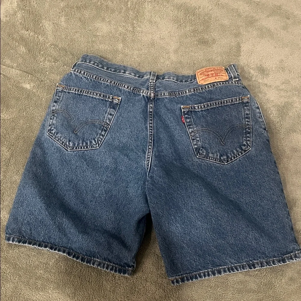 Levi’s 550 Classic Blue Denim Men's Shorts